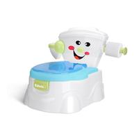 KIDOOLA Potty Training Toilet Seat | Toilet Potty Seat with Splash Guard, Fun Way to Improve Your Child's Development | Portable, Easy to Carry as Travel Potty for Kids 6 Months to 5 Years (Blue)