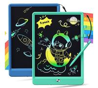 Kidopire Travle Toy for Kids Toddler, 2 Pack LCD Writing Drawing Tablet, 10.5 Inch Doodle pad board, Etch Sketch Gift for 3 4 5 6 7 8 9 Years Old Girl Boy