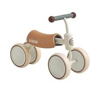 kidpop Big Bee Baby Balance Bike (Unisex), Four-Wheel Push Bike, Toddler Ride-On Toy for Ages 1-2, First Birthday Gift, Little One's First Bike-White