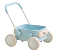 Kidpop PULA Push & Pull Walker Wagon，Baby Walker with Wheels,Toddler balance Wagon for First Learner Baby Boys Girls Toys,7 months-3 years Year Old Birthday Gifts(Blue)