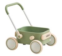 Kidpop PULA Push & Pull Walker Wagon, Green | Baby Walker with Wheels,Toddler Balance Wagon, First Learner Baby Boys Girls Toys, 7 Months-3 Years, Birthday Gifts