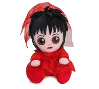 Kidrobot Beetlejuice Officially Licensed Movie Collectible Plush Stuffie - 7.5" Phunny Plush, Lydia Deetz in Red Wedding Dress