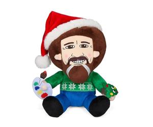 Kidrobot Santa Bob Ross Phunny Plush