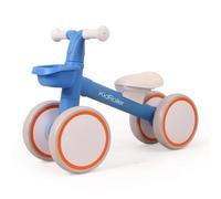 KidRoller - Balance Bikes for 1 Year Old Boys and Girls, 12-24 Months with Extra Seat and a Front Basket, 1st Birthday Gifts (Sky Blue)