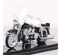 Kids 1/18 Scale Operational Classic Bike Glide Sport Diecast Model Vehicles Motorcycle Toy Miniature For FLH DUO GLIDE 1962