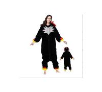 (Kids 110) Black Sonic Pajamas Unisex Kids Adults Animal Role-playing Costumes