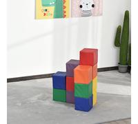 Kids 12-Piece PU Soft Stacking Blocks Multi-Colour