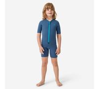 Kids’ 2 mm Neoprene Shorty - Snk 100 Jr Navy