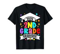 Kids 2026 2nd Grade Graduate Last Day of School Graduation T-Shirt