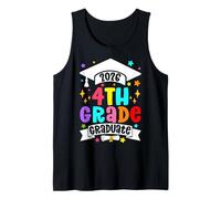 Kids 2026 4th Grade Graduate Last Day of School Graduation Tank Top