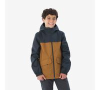 Kids’ 3-in-1 Hiking Jacket MH100 - 7-15 Years - Brown And Grey