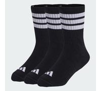 adidas - Kid's 3-Stripes Concept Crew 3-Pack - Sports socks size 28-30, black