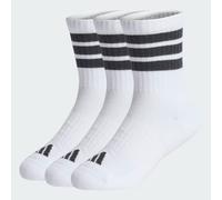 adidas - Kid's 3-Stripes Concept Crew 3-Pack - Sports socks size 19-21, white/grey