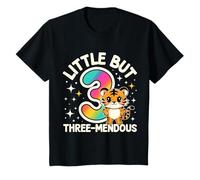 Kids 3 Years Old Little But Three-Mendous T-Shirt