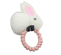 Kids 3D Cartoon Easter Rabbit Design Hair Ring Rope Ponytail Holder Headdress. Clever