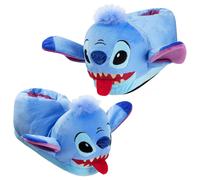 Kids 3D Stitch Slippers - Blue Stitch 12.5/13 UK
