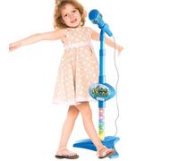 Kids - 45cm Toy Singing, Height Adjustable Stand, Colorful Flash Light Feature | Musical Performance Playset For Preschool Entertainment Learning Rhythm Voice Expression