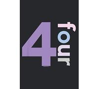 Kids 4Th Birthday 4 Four Year Old S Age 4: Task notebook, Daily notebook, A5 size