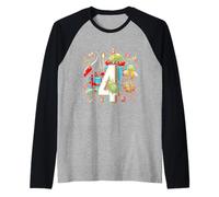 Kids 4th Birthday Bugs Insects Beetles Biology 4 Year Old Raglan Baseball Tee