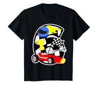 Kids 6th Children's Birthday for Little Racing Fans Racing Cars T-Shirt