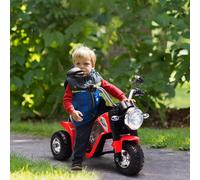 Kids 6V Electric Motorcycle Ride-On Toy Battery 18 - 36 Months Red