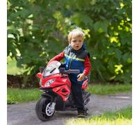 Kids 6V Electric Pedal Motorcycle Ride-On Toy Battery 18-48 months Red
