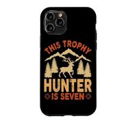 Kids 7 Year Old Hunting Birthday Party Duck Deer Hunter 7th Case for iPhone 11 Pro