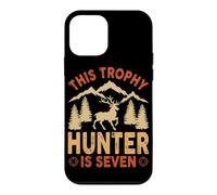 Kids 7 Year Old Hunting Birthday Party Duck Deer Hunter 7th Case for iPhone 12 mini