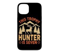 Kids 7 Year Old Hunting Birthday Party Duck Deer Hunter 7th Case for iPhone 13
