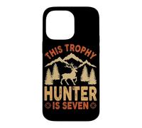 Kids 7 Year Old Hunting Birthday Party Duck Deer Hunter 7th Case for iPhone 14 Pro Max