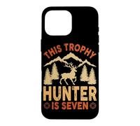 Kids 7 Year Old Hunting Birthday Party Duck Deer Hunter 7th Case for iPhone 16 Pro Max