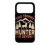 Kids 7 Year Old Hunting Birthday Party Duck Deer Hunter 7th Case for iPhone 17 Pro Max