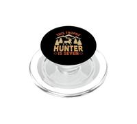 Kids 7 Year Old Hunting Birthday Party Duck Deer Hunter 7th PopSockets PopGrip for MagSafe