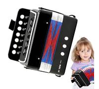 Kids Accordion Instrument Toys - Instrument Toy Button Accordion for Kids - Portable 7 Keys Educational Music Toy for Children Kids Birthday