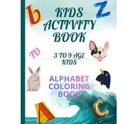 Kids Activity book: Alphabet coloring book
