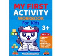 Kids Activity Workbook Ages 3+: Tracing ABCs, Words, 123s, Sentences & Sight Words | Fun Preschool Learning for Early Reading and Writing Skills