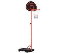 Kids Adjustable Basketball Hoop Backboard Wheels Childrens Basketball 200-250cm
