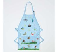 HOMESCAPES Aprons For Kids, Cute Playful Insects Print, Durable Kids Aprons for Cooking & Gardening, Adjustable Fit with Funtional Pocket, Ideal for Home, Garden & Outdoor Use