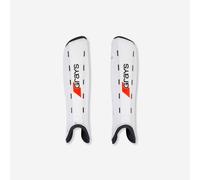 Kids'/adult Medium Intensity Field Hockey Shin Guard G600 - White
