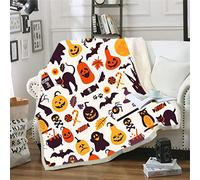 Kids Adults Fleece Throw Blanket Soft Warm, Ouduo 3D Printed Super Soft Comfy Fluffy Plush Blanket for Bedroom Sleeping and Camping for Bed Sofa (130x150cm,Cat 6)