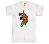 Kids Adults Scooby Doo Character Face Fitted Brown T-Shirt Top | Sizes S-XXL
