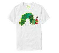 Kids Adults The Very Hungry Caterpillar World Book Day T-Shirt Reading Top White