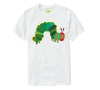 Kids Adults The Very Hungry Caterpillar World Book Day T-Shirt Reading Top White