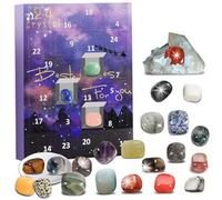 Kids Advent Calendar 2023 with 24 Rock Stones and Minerals Christmas Countdown Calendar Christmas Kids for Girls Boys Exploring Learning Style1 Advent 2023
