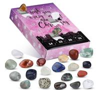 Kids Advent Calendar 2023 with 24 Rock Stones and Minerals Christmas Countdown Calendar Christmas Kids for Girls Boys Exploring Learning Style2|Advent Calendars