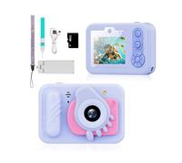 Kids Adventure Camera 2.4 Inch LCD Screen 32GB Memory Card Built in Games Fun Effects for Little Photographers Childrens Digital Camera
