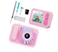 Kids Adventure Camera 2.4 Inch LCD Screen 32GB Memory Card Built in Games Fun Effects for Little Photographers Underwater Camera for Kids