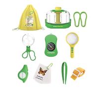 Kids Adventure Kit - Binoculars for Children, Flashlight, Whistle, Magnifier, Educational Equipment for Pretend Games | Portable Toy for Exploration