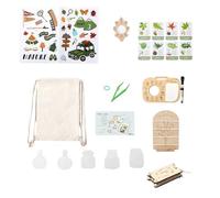 Kids Adventure Kit, Plant Microscope Educational Gear, Portable Outdoor, Learning Tools, Educational Toys with Hands On Activities, Science Exploration Set for Teen Students