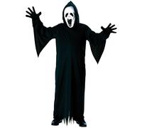 Boys Howling Ghost Costume + Scream Mask Halloween Fancy Dress Kids Costume New
